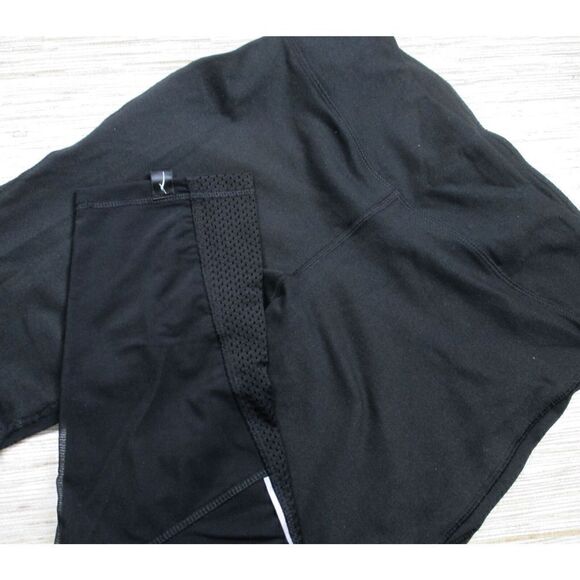 W-19 X by Gottex colorblock stretch Leggings BLACK size S uec $73 - Picture 1 of 2